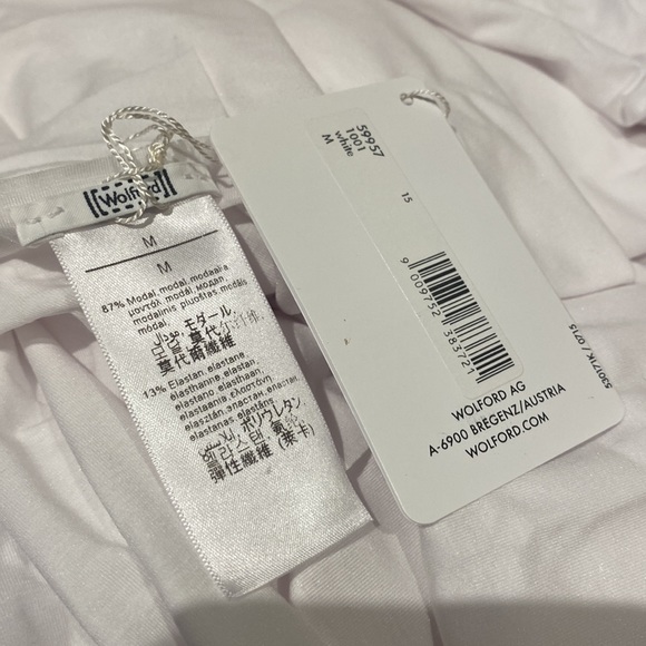 Wolford Pure Summer Dress - White Colour - Picture 4 of 4